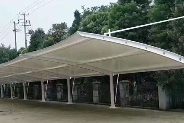 哈爾濱膜結構停車棚制作時的注意事項