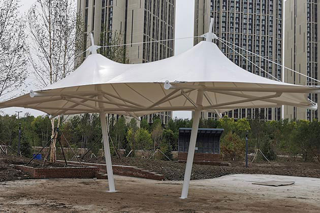 哈爾濱張拉膜廠家：專業制作遮陽設施張拉膜建筑