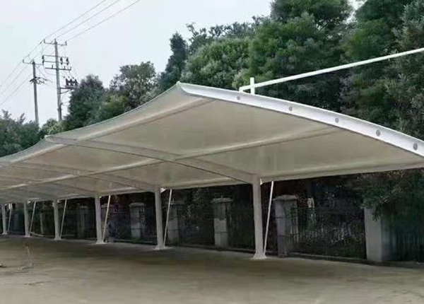 哈爾濱膜結構停車棚制作時的注意事項